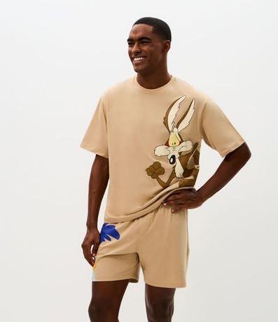 Pijama Corto Coyote Papa Léguas Boxy