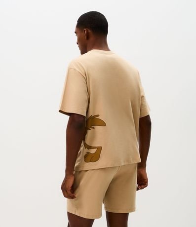 Pijama Corto Coyote Papa Léguas Boxy 4