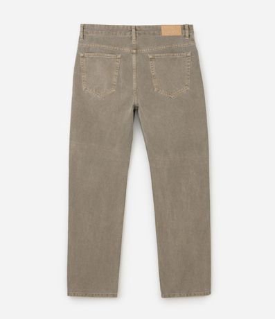 Pantalón Recto en Sarga Cationizada 7