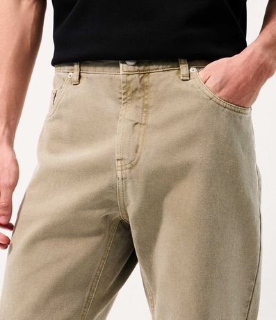 Pantalón Recto en Sarga Cationizada 5