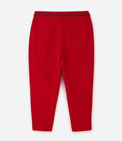 Pantalón carrot Sastre con Cinturón y Bolsillos Curve y Plus Size 2