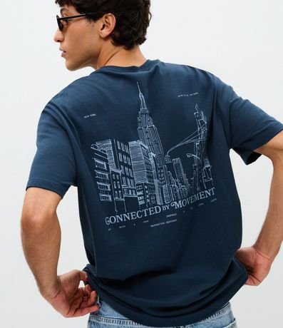 Remera Comfort New York Artsy