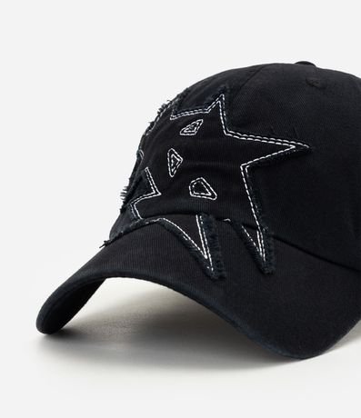 Gorra Algodón Bordado de Estrellas 5