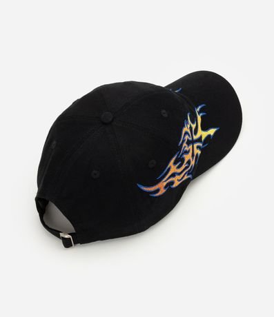 Gorra Algodón con Bordado de Fuego y Cruz en el Lateral 3