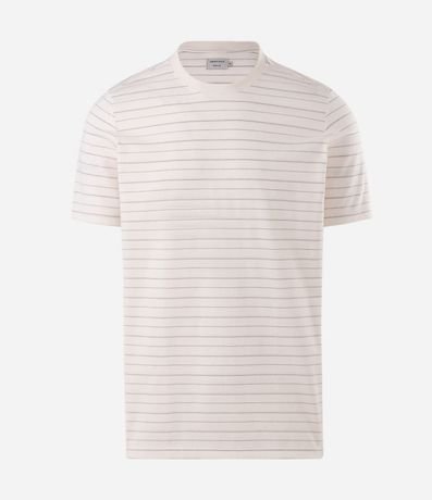Remera Texturizada con Rayas