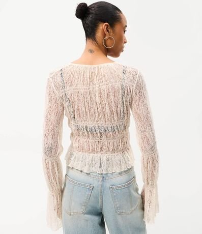 Blusa Peplum con Lazo en Lacitos 5