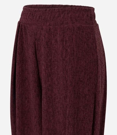 Pantalón Aladim Texturizada con Cintura Elástica 6