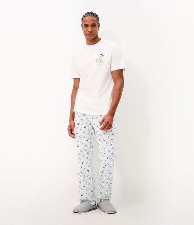 Pijama Largo en Algodón de Snoopy 2