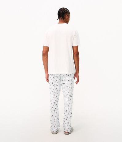 Pijama Largo en Algodón de Snoopy 5