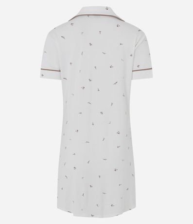 Camisón Americana en Viscolycra con Estampa Floral 6