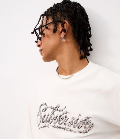 Remera Boxy en Algodón con Estampado Subversive 3