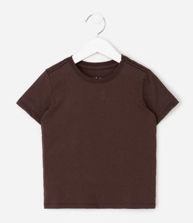 Remera Infantil Básica con Etiqueta Bordada - Talle 1 a 5 años 2