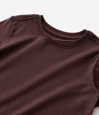 Remera Infantil Básica con Etiqueta Bordada - Talle 1 a 5 años 5