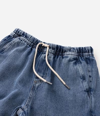 Pantalón Infantil Jogger en Jeans con Bolsillo Cargo – Talle 7 a 16 años 3