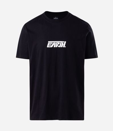 Remera Comfort en Algodón con Lettering 5