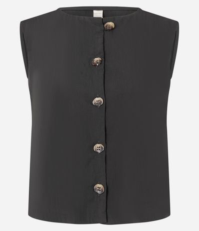 Blusa con Bretel Ancho y Botones Delanteros 5