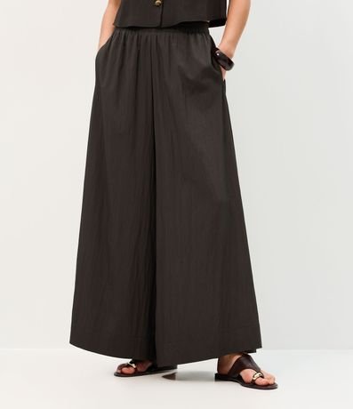 Pantalón Amplio con Cintura Elástica 3