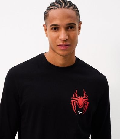 Pijama Largo en Algodón con Estampa de Miles Morales 3
