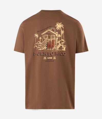 Remera Comfort en Algodón con Estampa de Puerto Rico 6