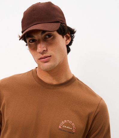 Remera Comfort en Algodón con Estampa de Puerto Rico 3