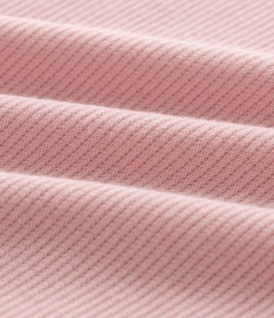 Blusa Infantil Acanalada en Algodón con Cuello Alto - Talle 5 a 16 años 3