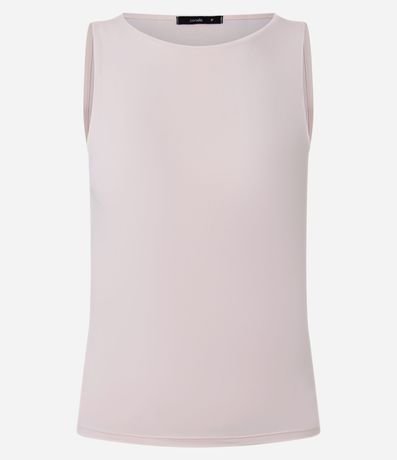 Blusa en Poliamida con Cuello Redondo 2
