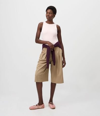 Blusa en Poliamida con Cuello Redondo 2