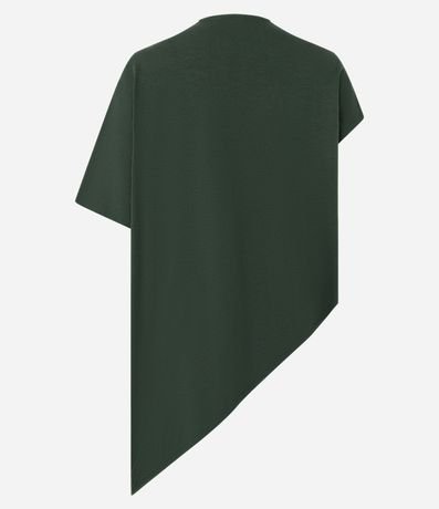 Blusa Asimétrica con Efecto Drapeado en el Escote 2