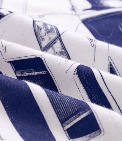 Remera Comfort en Algodón con Estampa de Carro Turbo 7