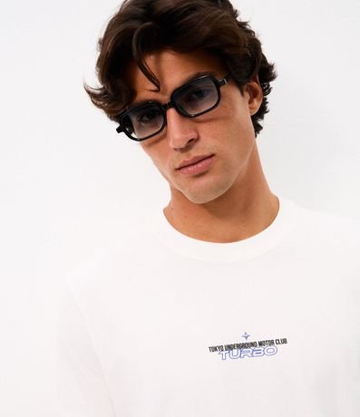 Remera Comfort en Algodón con Estampa de Carro Turbo 3