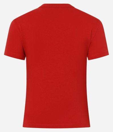 Blusa Básica en Algodón Peruano con Mangas Cortas 2