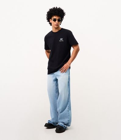 Remera Comfort en Algodón con Estampado de Carro 2