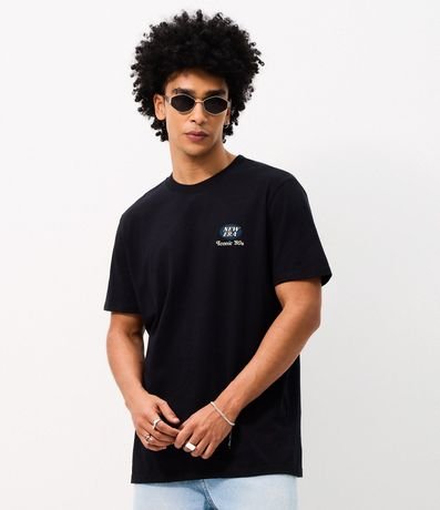 Remera Comfort en Algodón con Estampado de Carro 5