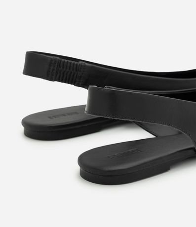 Zapatilla Slingback de Punta Fina en Cuero 3