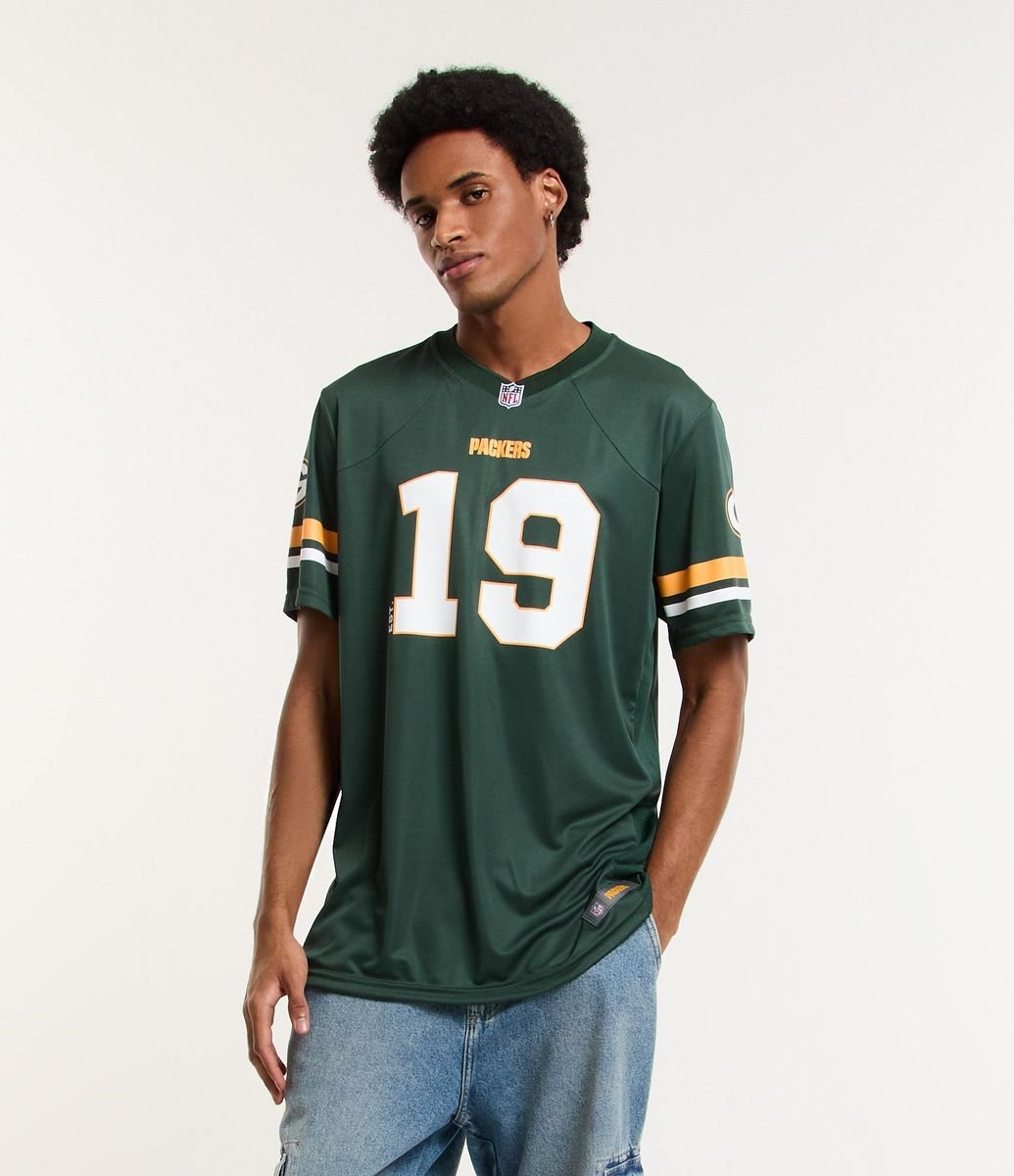 Remera Deportiva Dry Fit Fútbol Americano NFL Packers 19 Renner